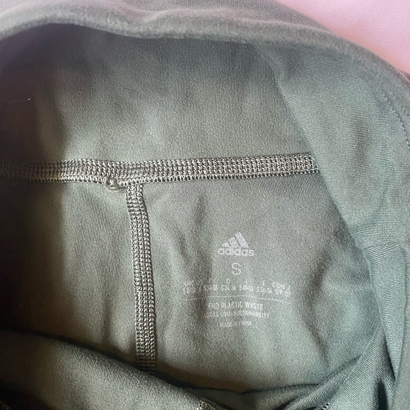 Adidas green gym shorts - Picture 2 of 3